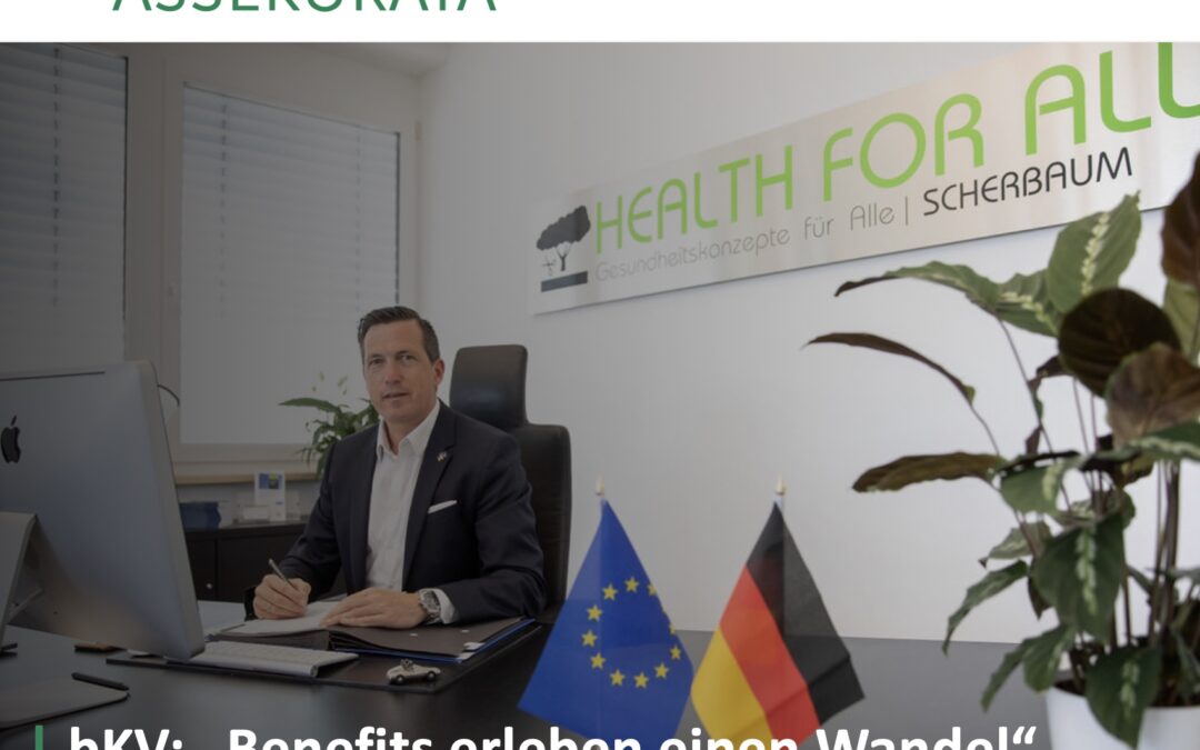 Assekurata_Interview mit Senator h.c. Marco Scherbaum HEALTH FOR ALL bkv_Benefits erleben einen Wandel