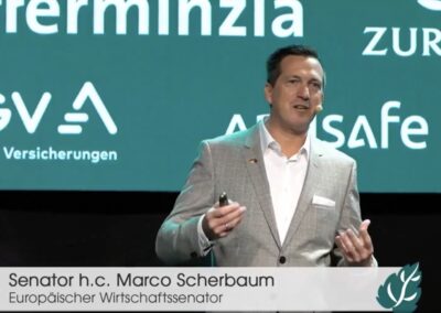 bKV-Keynote Marco Scherbaum HEALTH FOR ALL® Pfefferminzia Firmenkundentag
