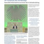 Artikel Klartext_Mai_2023 Gesundheitsexperte Marco Scherbaum sprach im Plenarsaal des Bundestags