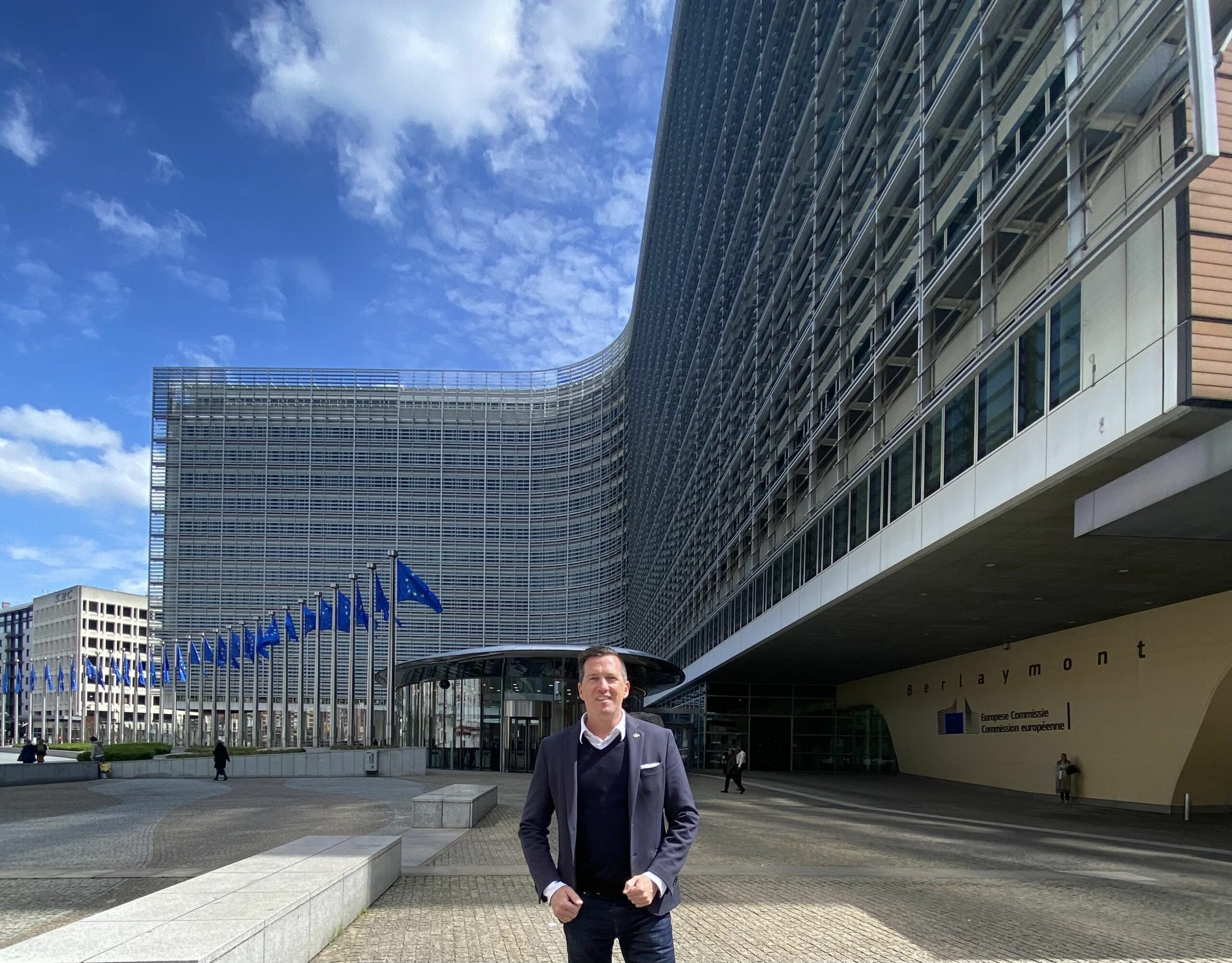 Europäische Kommission Brüssel-2023 Senator h.c. Marco Scherbaum, HEALTH FOR ALL®