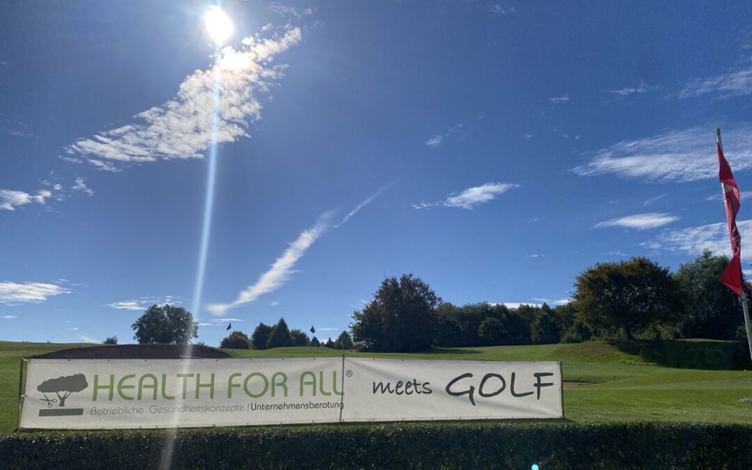 Welcome_HEALTH FOR ALL® meets Golf _Leading Golfplatz Würzburg